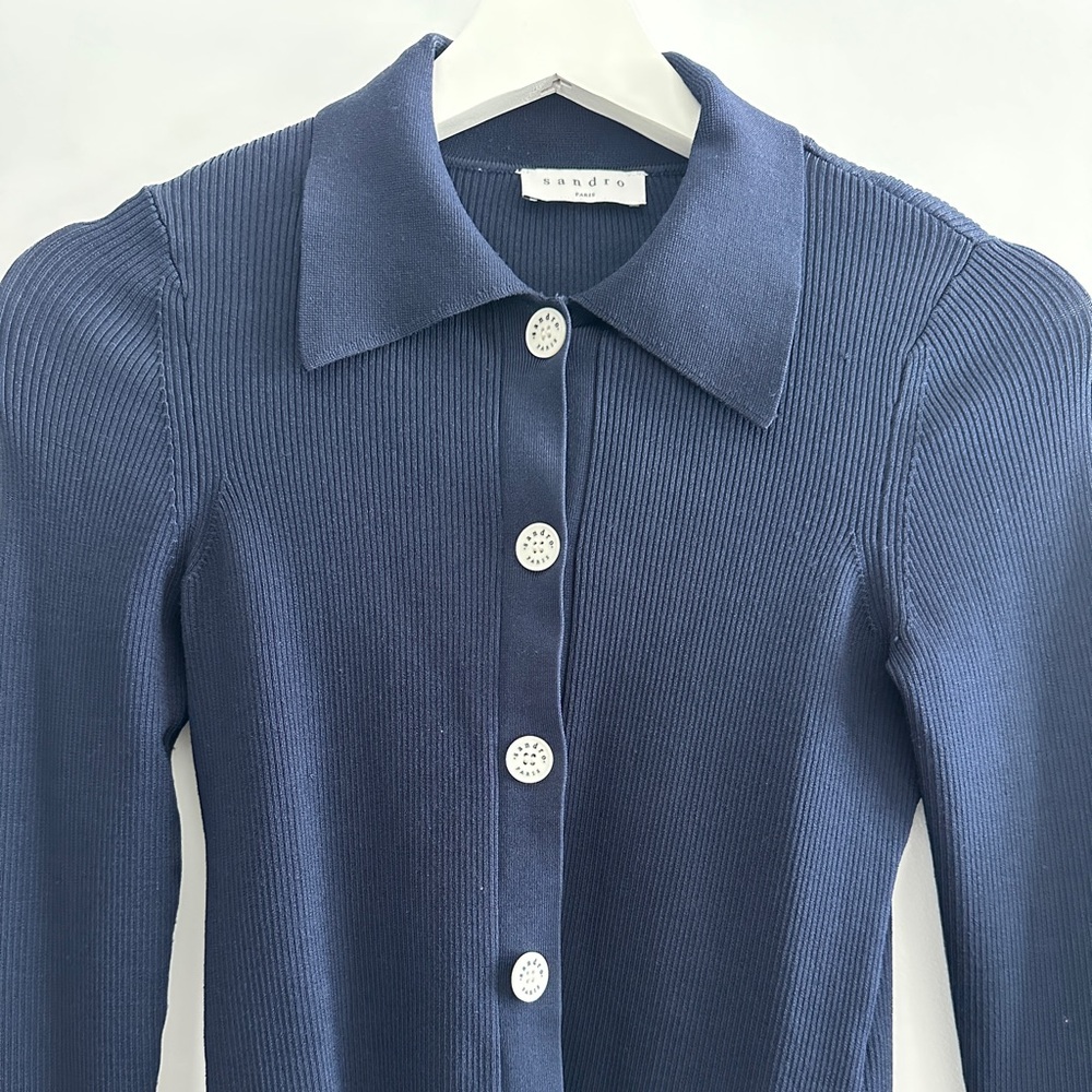 Sandro Top, navy blue